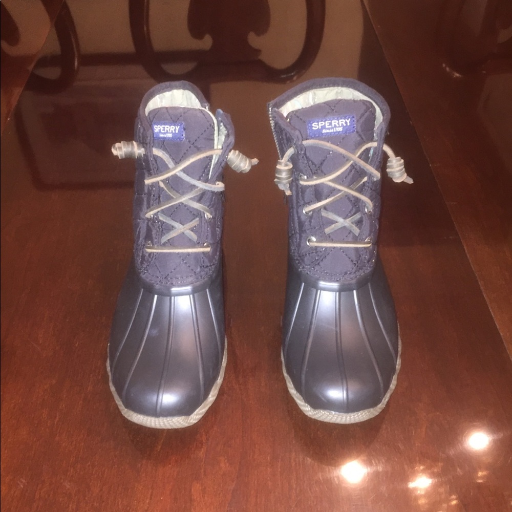 Sperry Quilted Duck Booties